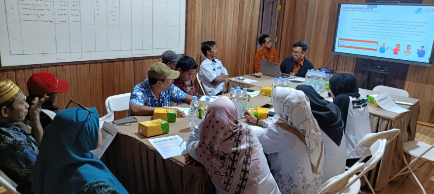 Desa Danau Redan Ikuti Pembinaan Program Desa Cinta Statistik (Desa Cantik)