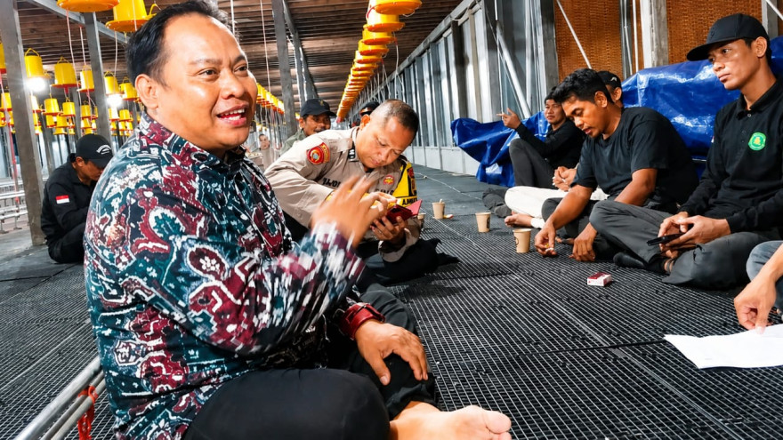 Kades Danau Redan Optimistis Usaha Peternakan BUMDes Tingkatkan Perekonomian Warga